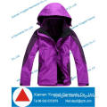 Women waterproof ski jackets with detachable hood